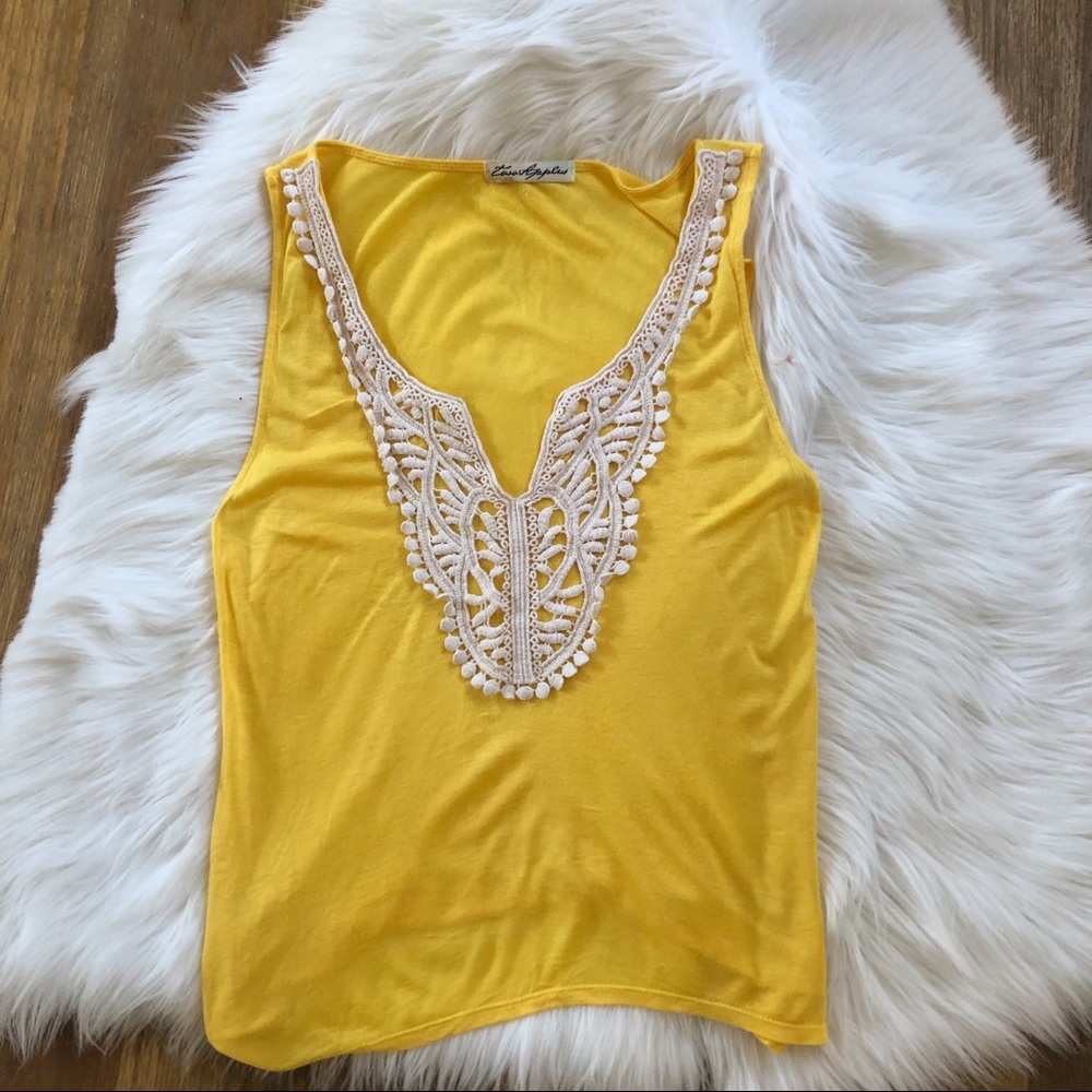 Yellow tank